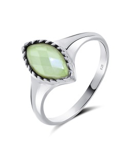 Prehnite Silver Rings NSR-2328